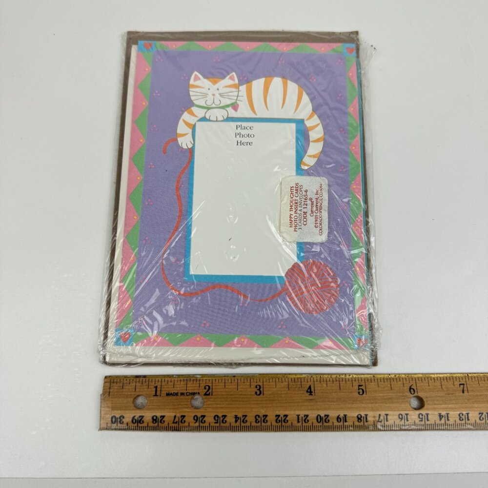 Vtg‎ 1989 Happy Thoughts Current Happy Thoughts Brand Photo Insert Cards Sealed